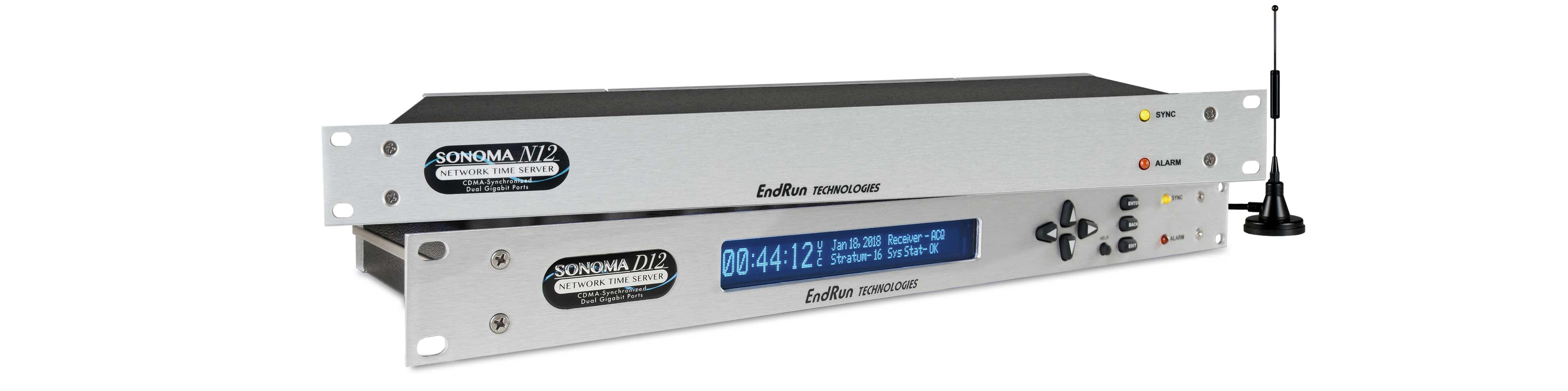Sonoma CDMA Network Time Servers