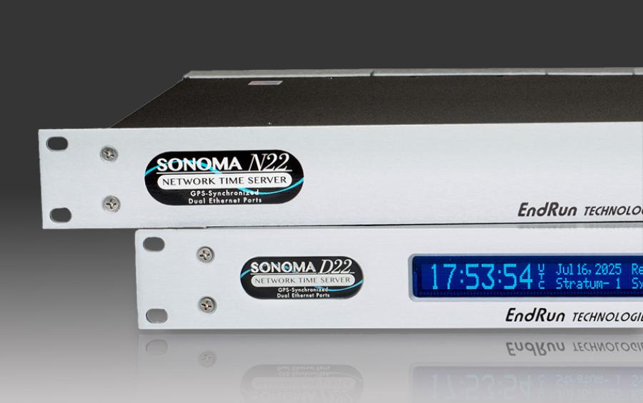 Sonoma D24-N24 GPS Network Time Server | EndRun Technologies