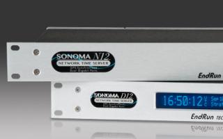 Sonoma NTP Servers (GPS-Synchronized)